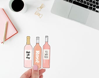 Rose All Day Sticker