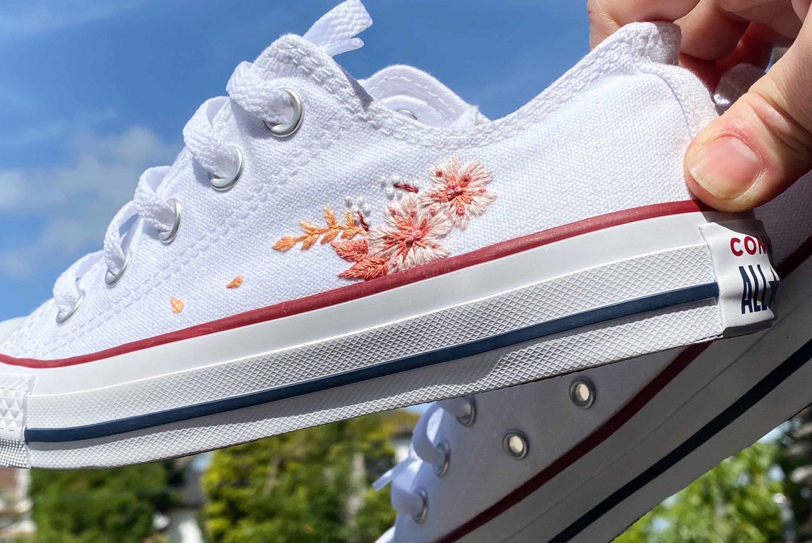 converse spring collection flowers