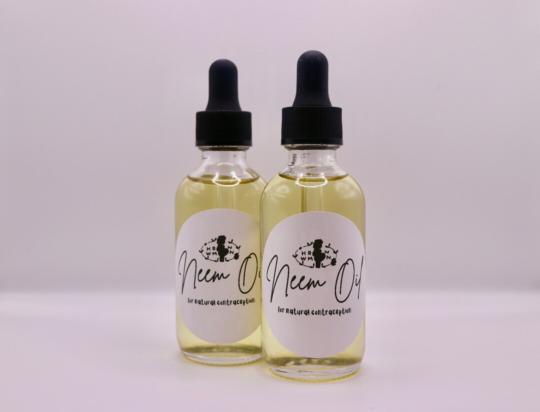 Neem Oil Natural Birth Control Etsy