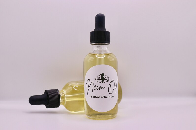 Neem Oil Natural Birth Control Etsy
