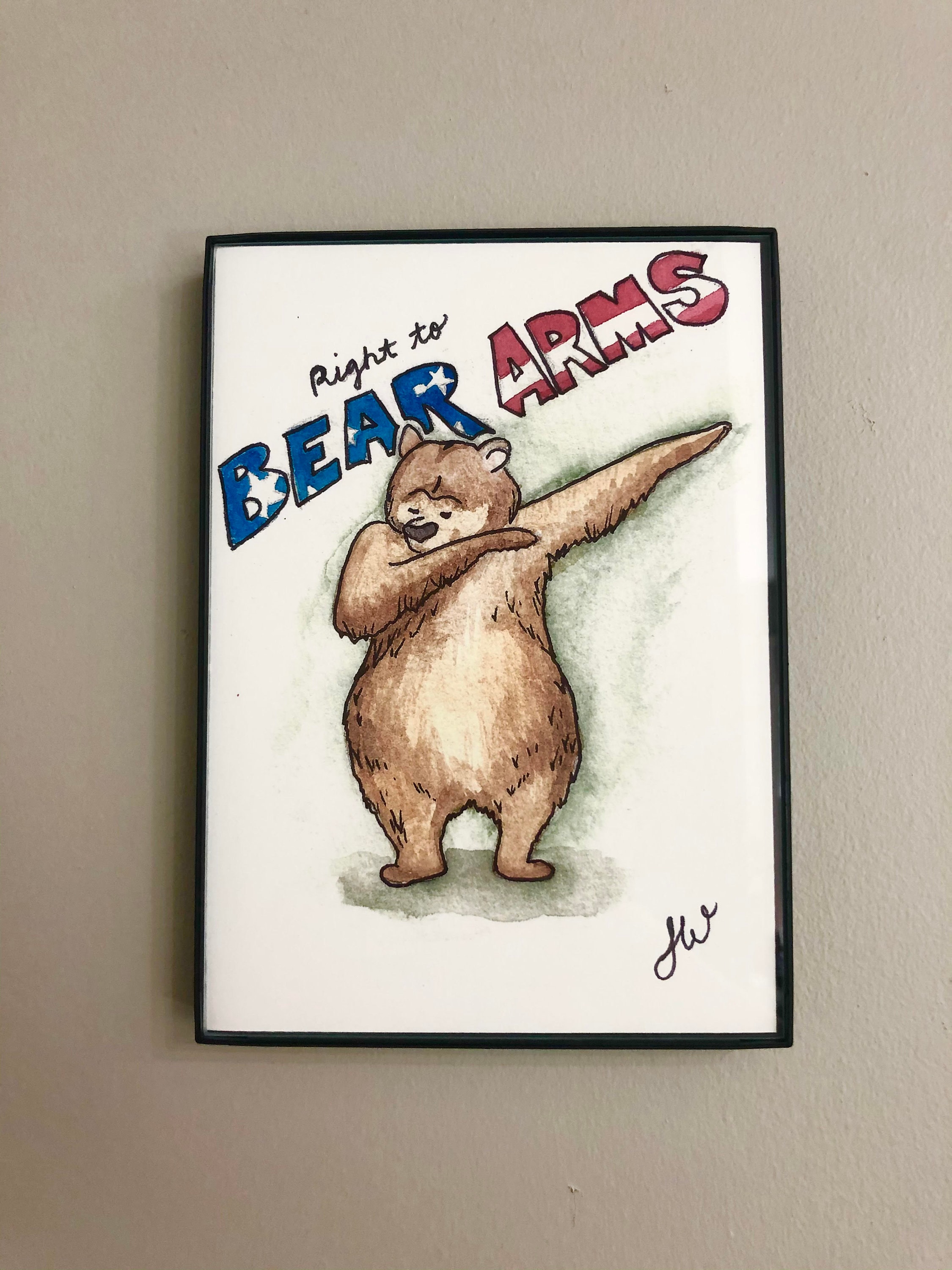 The Right to Bear Arms Etsy