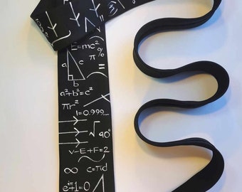 Krawat jedwabny, Krawat matematyczny, Krawat, Czarny krawat, Krawat abstrakcyjny, Krawaty męskie, Akcesoria męskie, Prezenty dla mężczyzn, Krawat ślubny