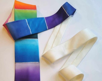 Cravate en soie, Cravate, Cravate noire, Cravate abstraite, Cadeau d'anniversaire, Cravate de mariage, Mode LGBTQ