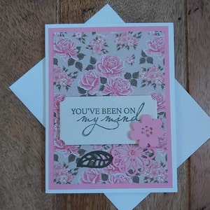 Roses roses obtenir bien carte, carte de vœux, carte pour elle