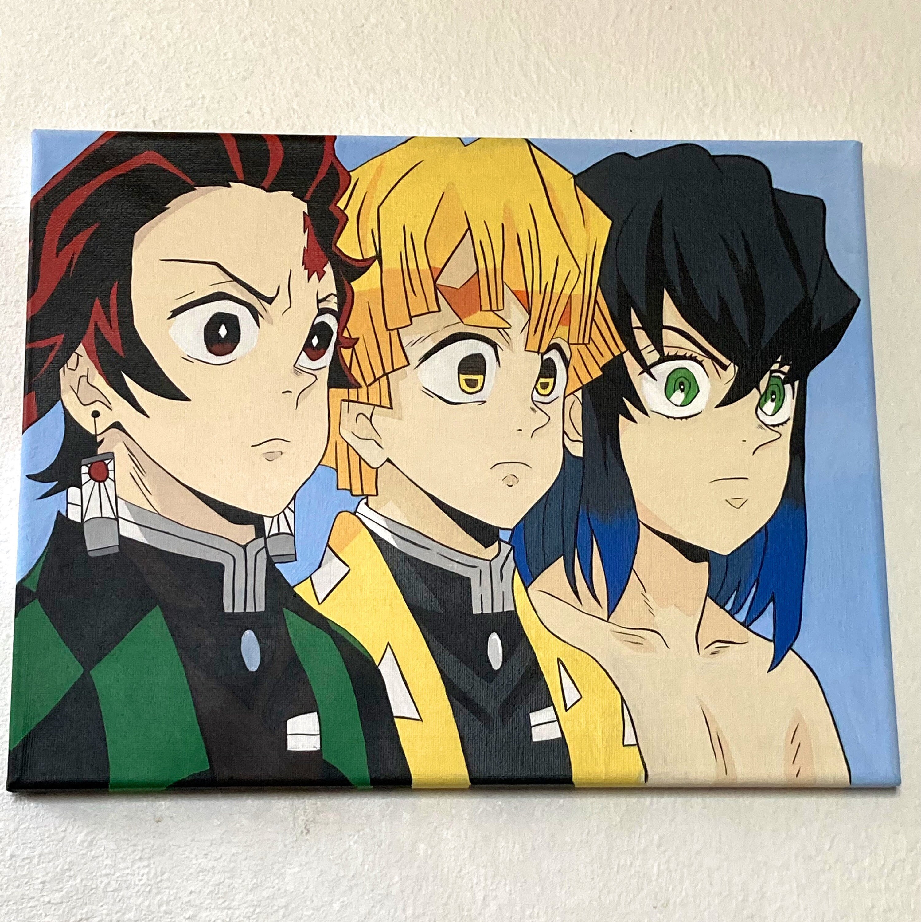 Anime Paintings Etsy
