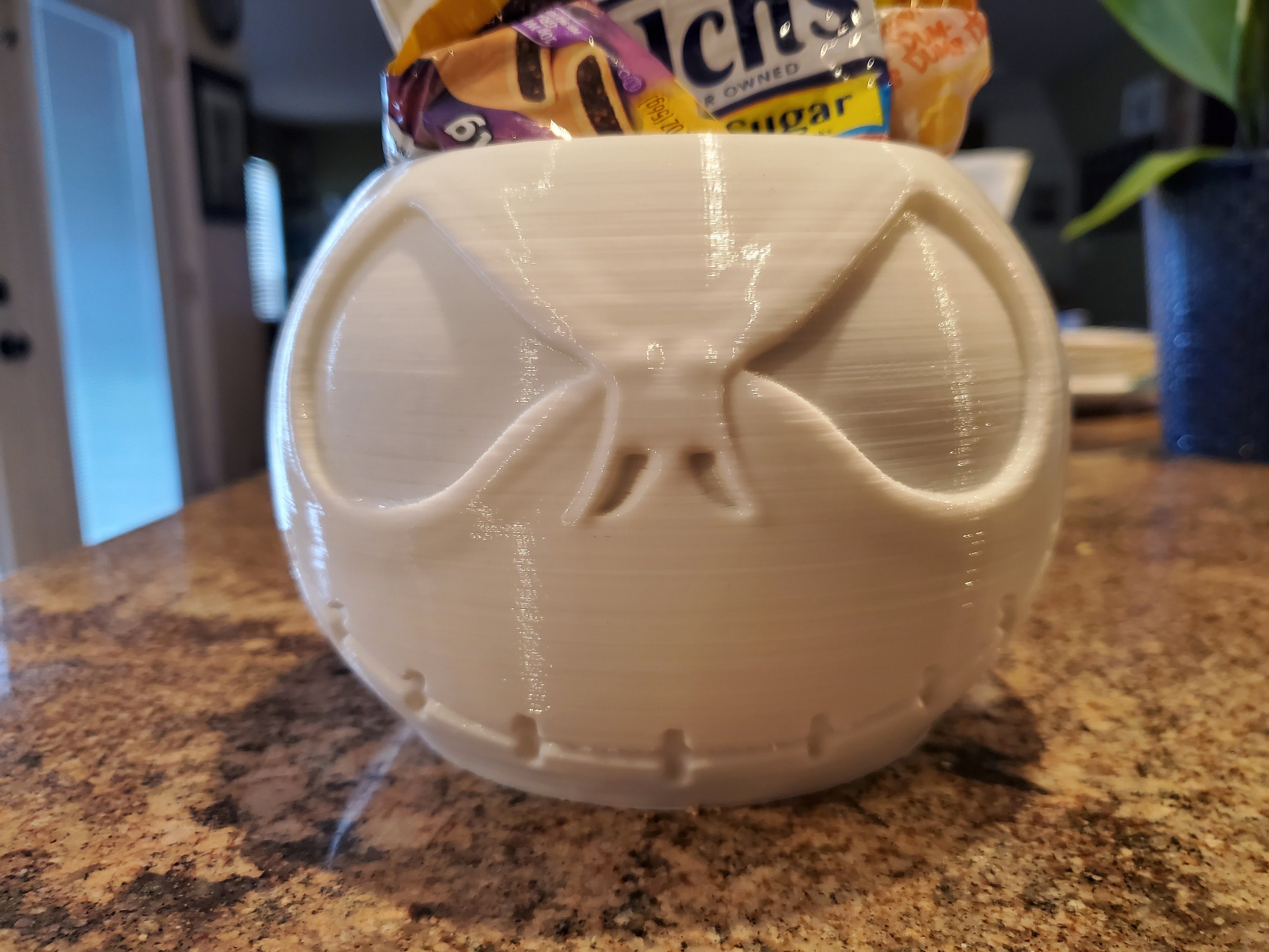 Sally Jack Skellington Candy Bowl Etsy