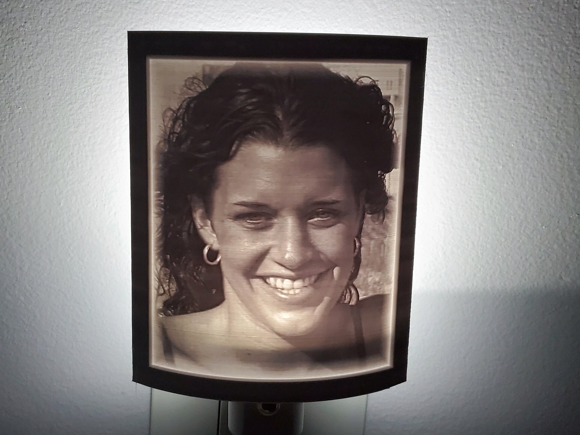 Custom 3D Printed Picture LED Night Light - Etsy