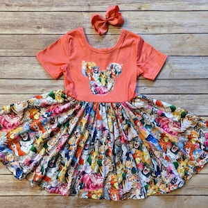 All Cats Twirl Dress