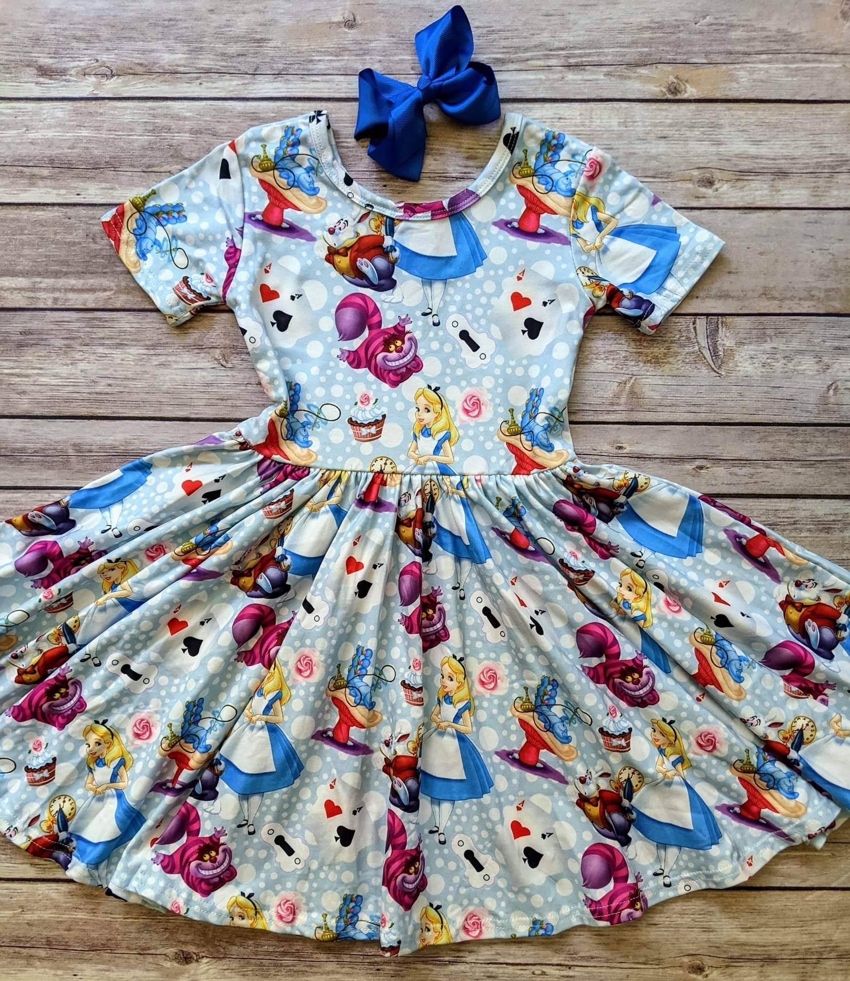 Alice in wonderland smocked dress sale