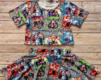 Conjunto de dos piezas de villano