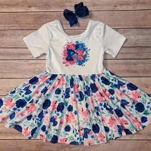 Space Creatures in Love Twirl Dress