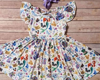 Best Day Ever Flutter Twirl Dress