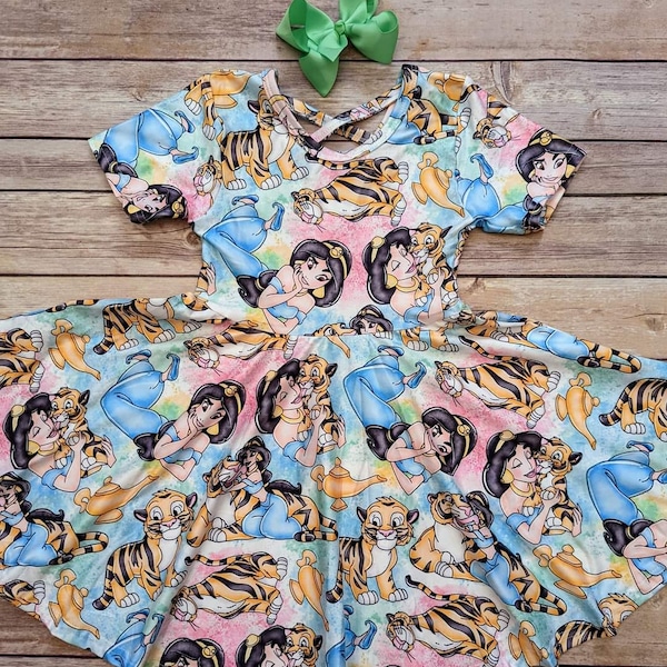 Tiger Princess Twirl Dress