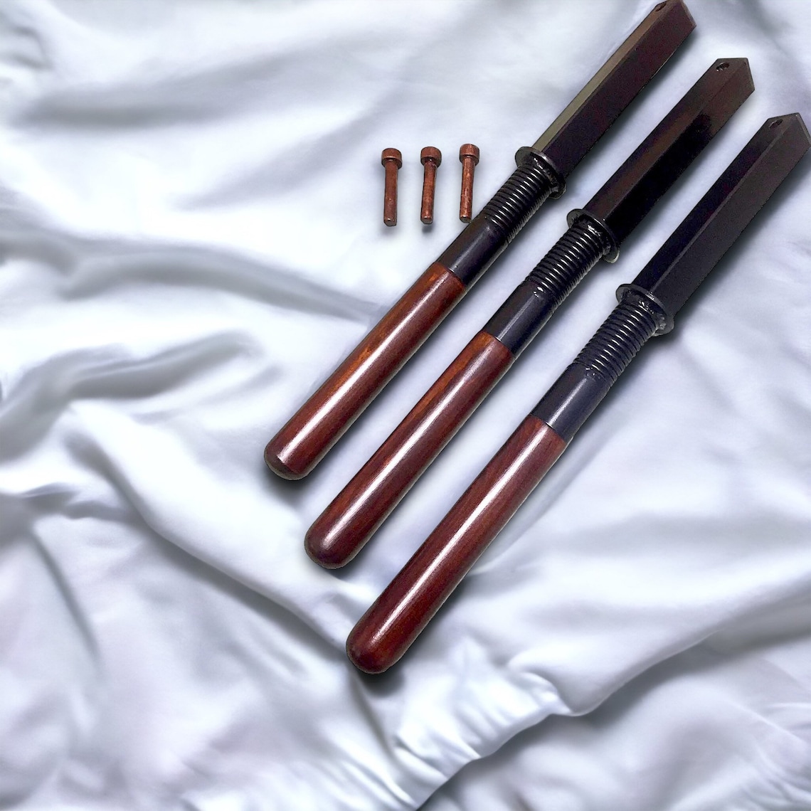 Wing Chun Wooden Dummy Chi Sao Spring Arms for Wooden Dummy Etsy