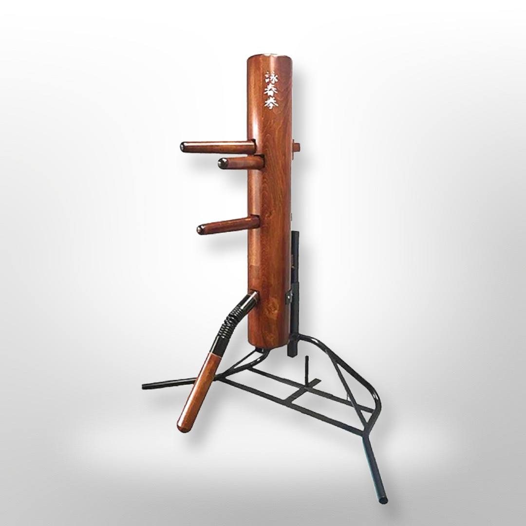 Modern Wing Chun Wooden Dummy and Traditional Arms, Spring Leg Wing