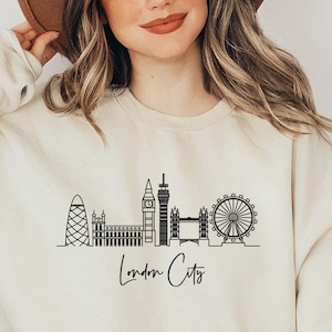 London City SVG, Londra Inghilterra, Svg popolare, T-shirt Svg, Svg carino per le donne,