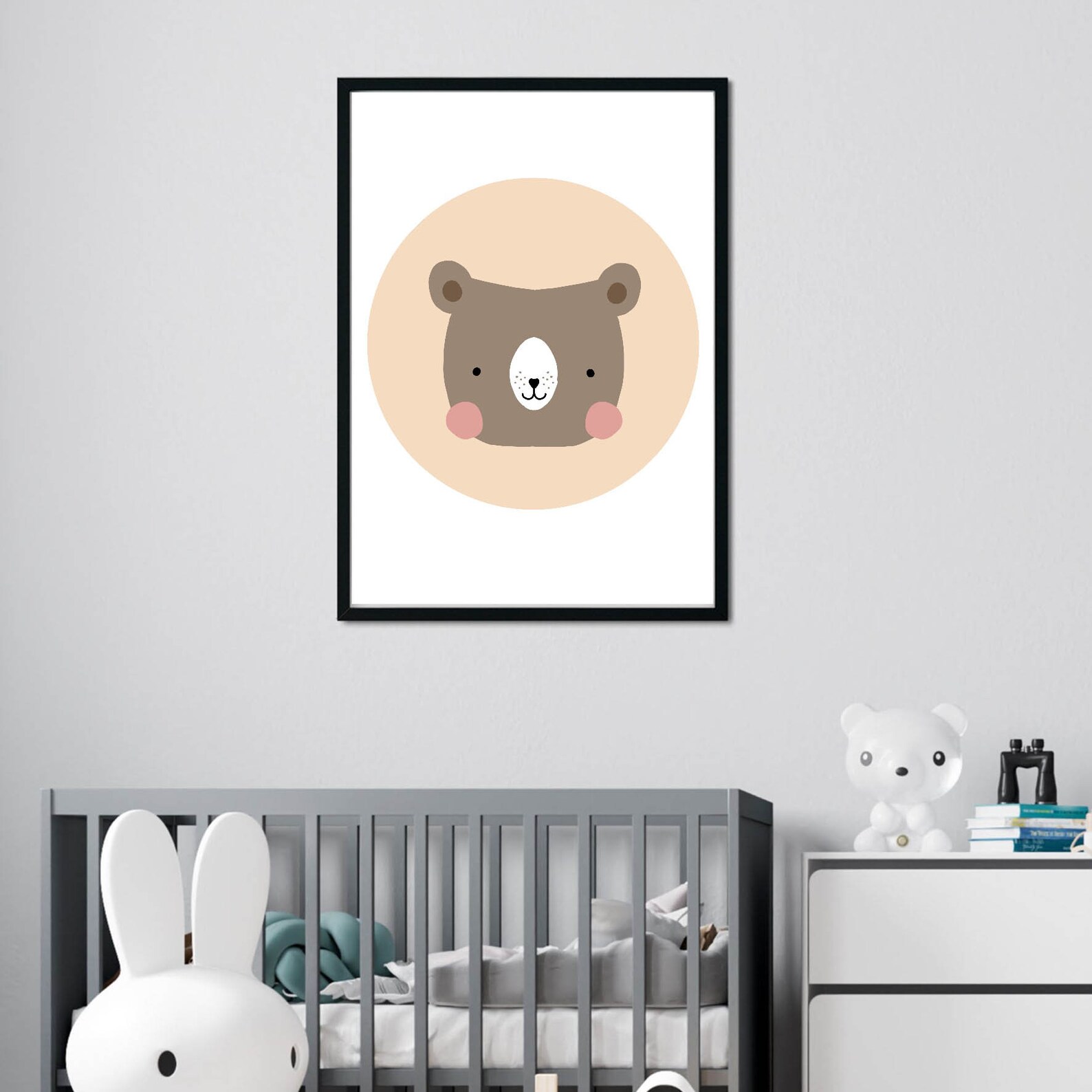 Bear print Nursery Decor Nursery Art Nursery Prints Etsy