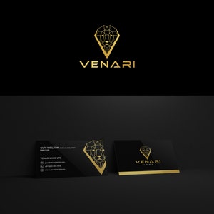 Unique custom made personalized print ready double sided business card for your brand