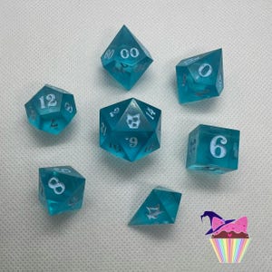 Indigo Shores Dice Set