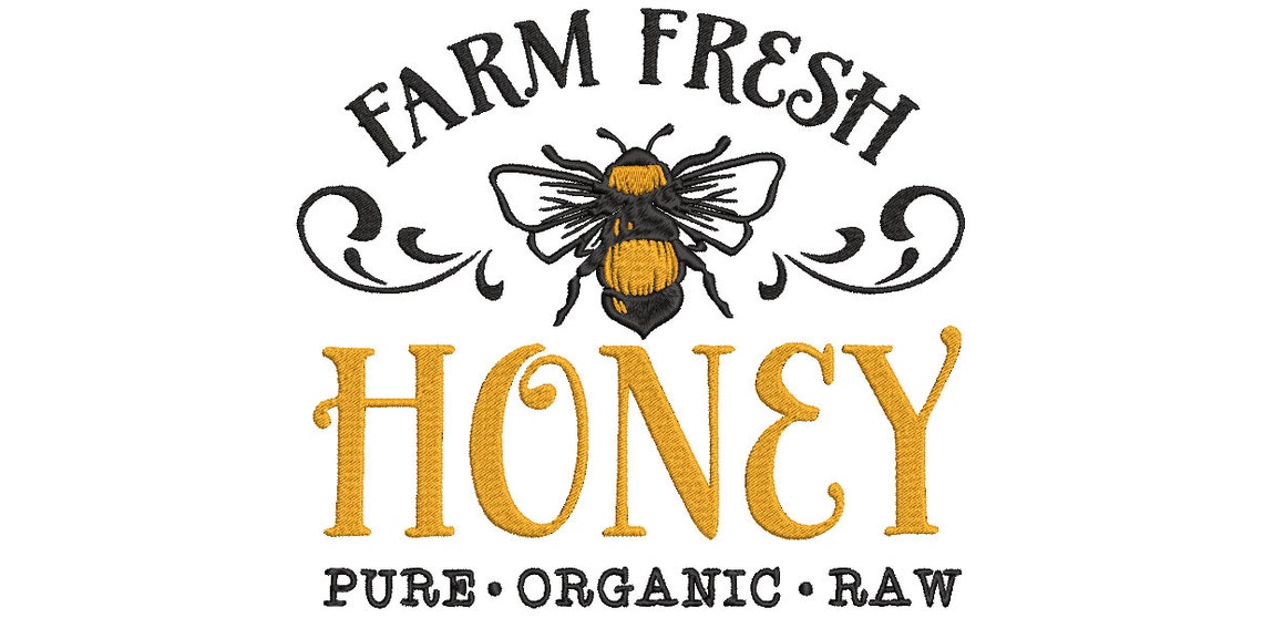 Sunflower bee embroidery machine pattern b4  etsy