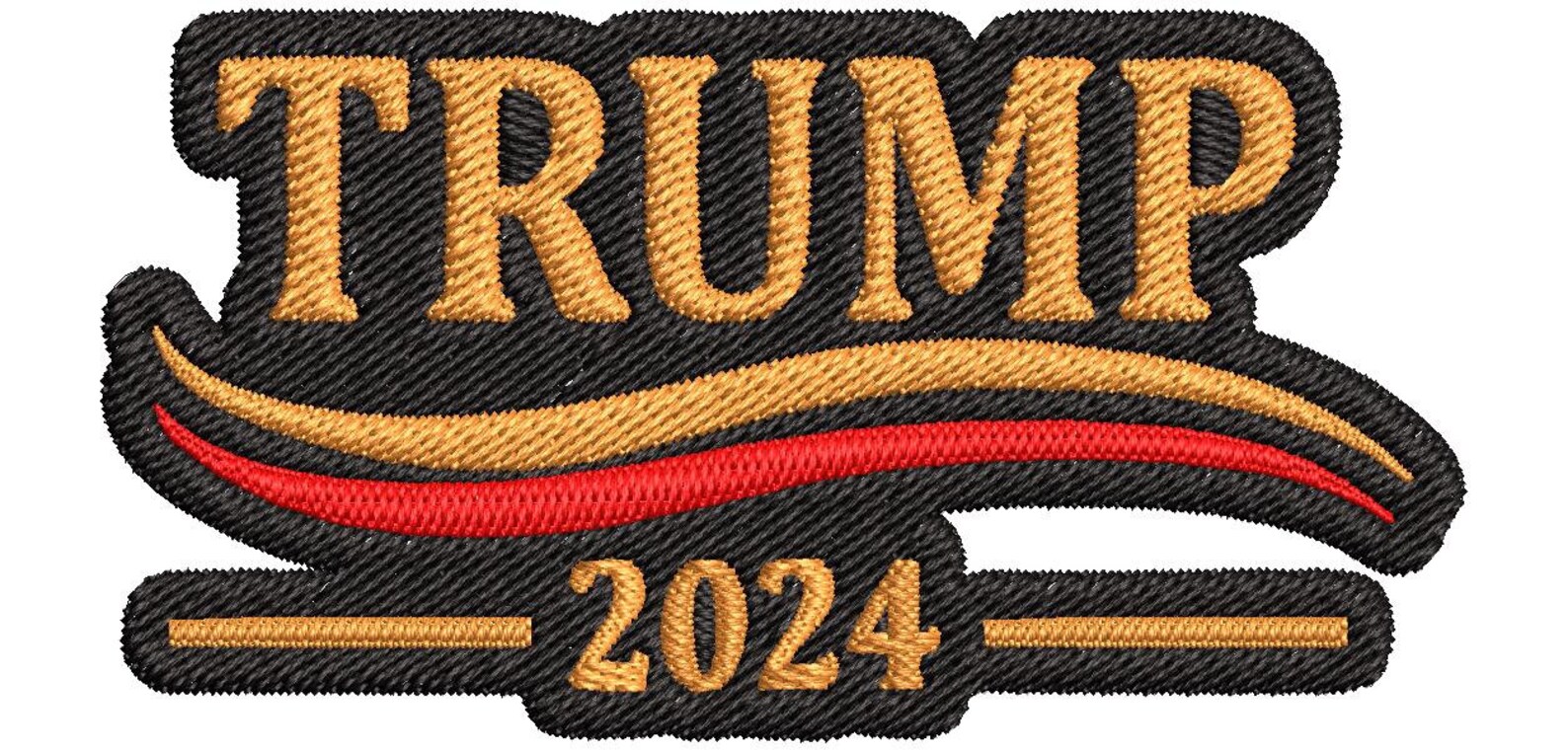 Trump 2024 Design Embroidery Machine Pattern 15 Etsy
