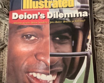 millésime 1992 Sports Illustrated Deions Dilemma
