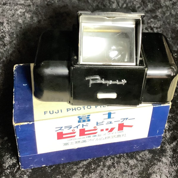 Vintage Fuji Slide Viewer - Pipit Pop-Up - Art Deco Bakelite Slide Viewer - vintage Photography