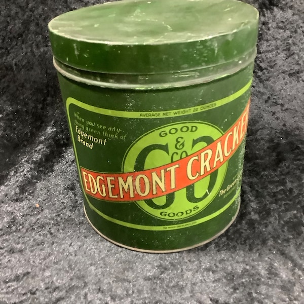 Vintage Food Tin Etsy