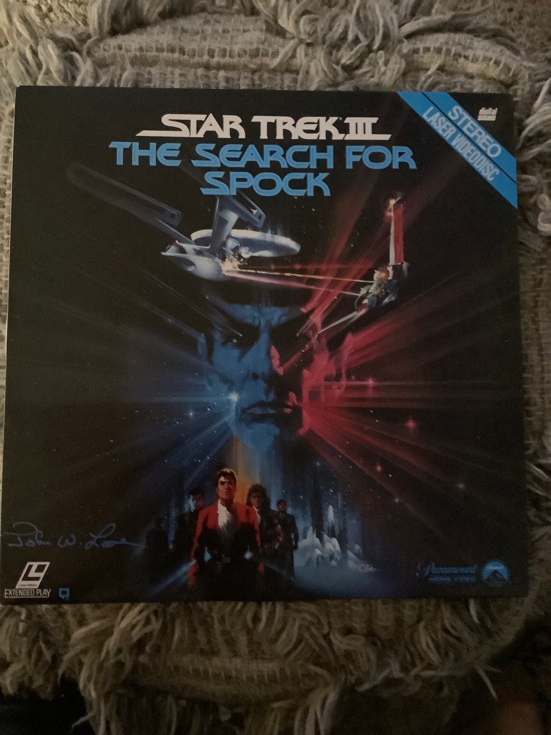 Star Trek 3 the Search for Spock Stereo Laser Videodisc- Laser Disc ...