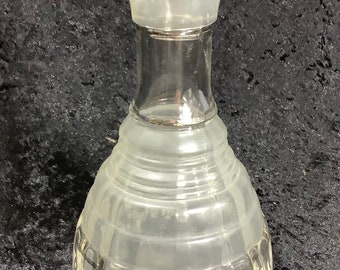 Vintage Hazel Atlas Scotch Decanter- Hazel Atlas Glass Decanter