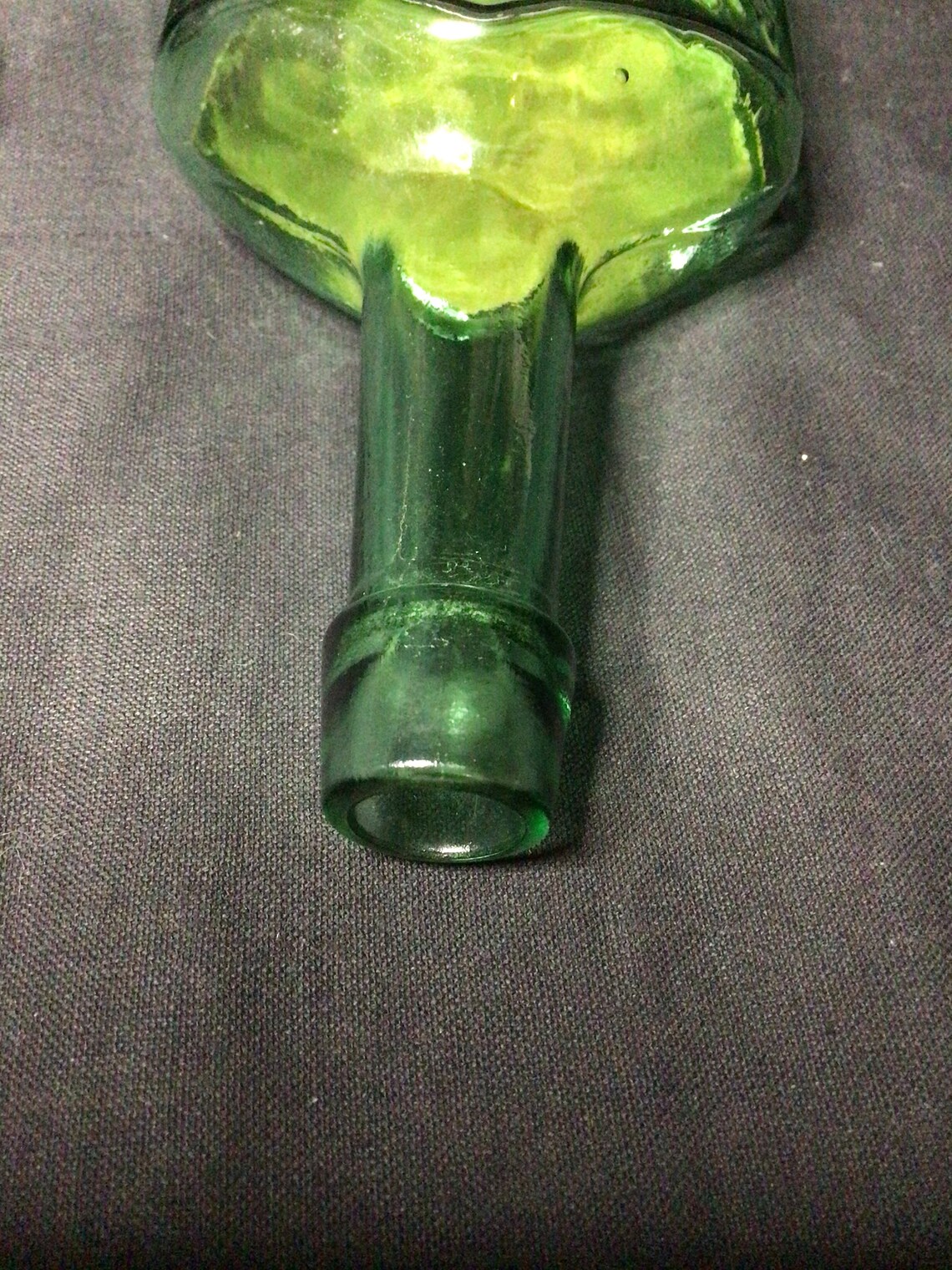 Vintage Green Dr. Hartshorns Jaundice Bitters Glass Medicine Etsy