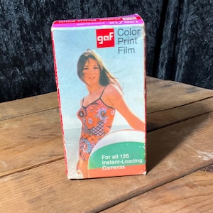 Vintage Gaf 126 Farbdruck New Old Stock
