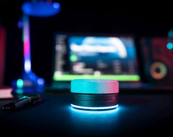 mCKnob MIDI - Contrôleur MIDI de conception unique, véritable bouton en béton