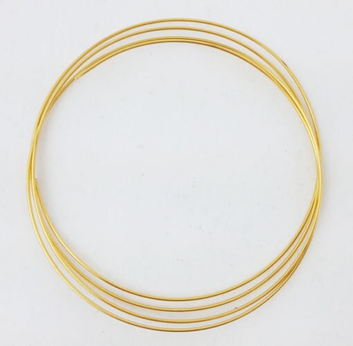 Best 24K Solid Gold Round Jewelry Wire Half Hard 12-24 Gauge Fine .999 Purity 