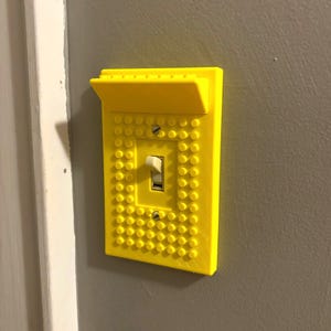 Brick Light Switch Plate Cover Lego-Compatible