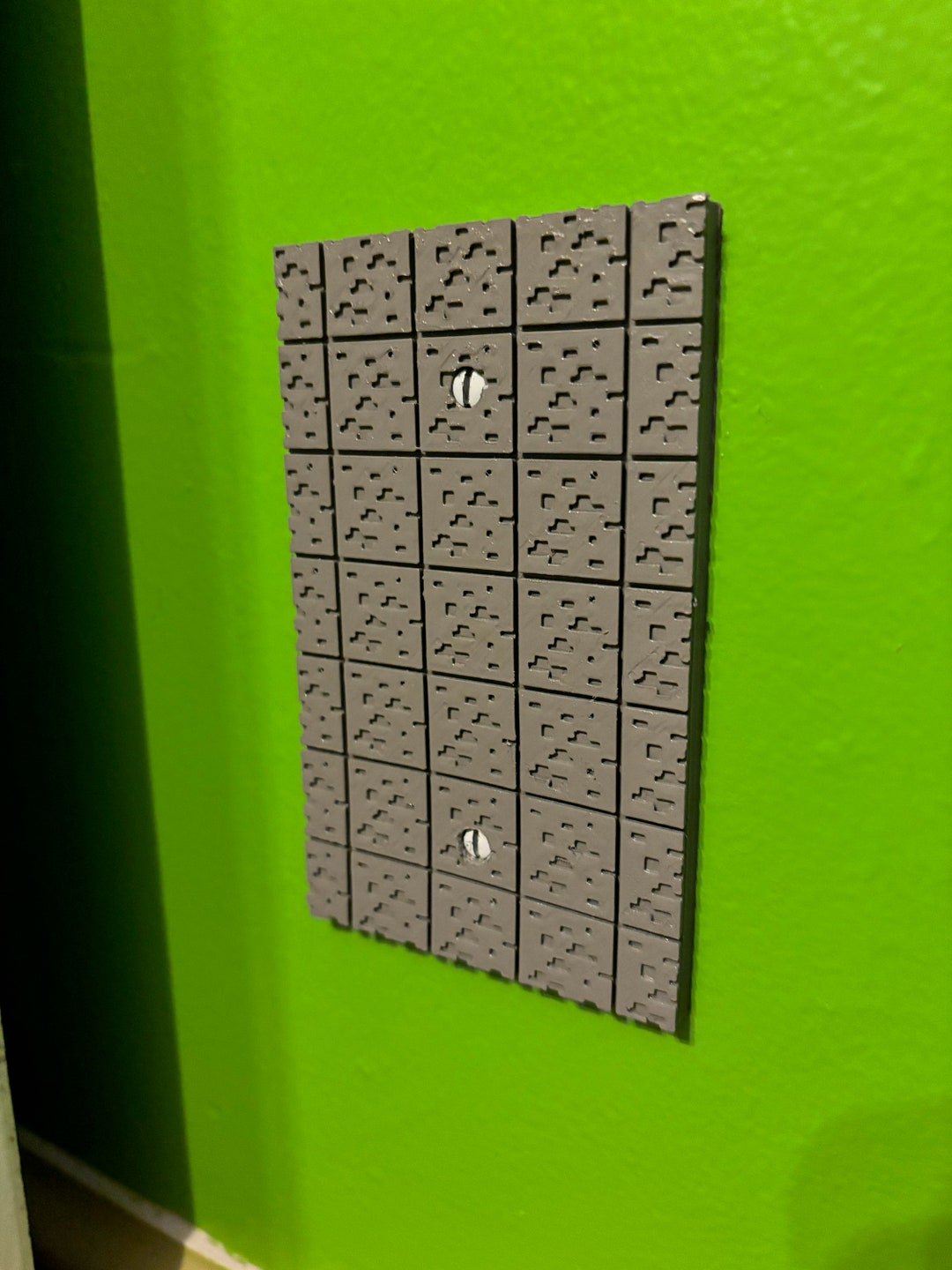 Minecraft-inspired Blank Outlet Cover - Etsy