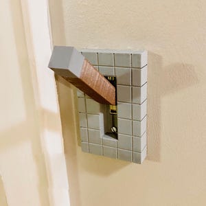 Minecraft-Inspired Light Switch Cover Plate