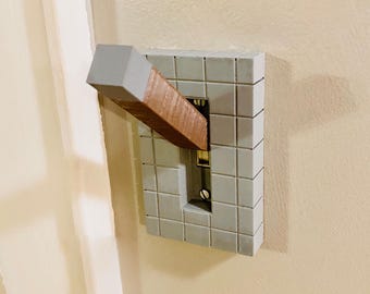 Minecraft Lever Light Switch Cover Plate – Themed Room Decor