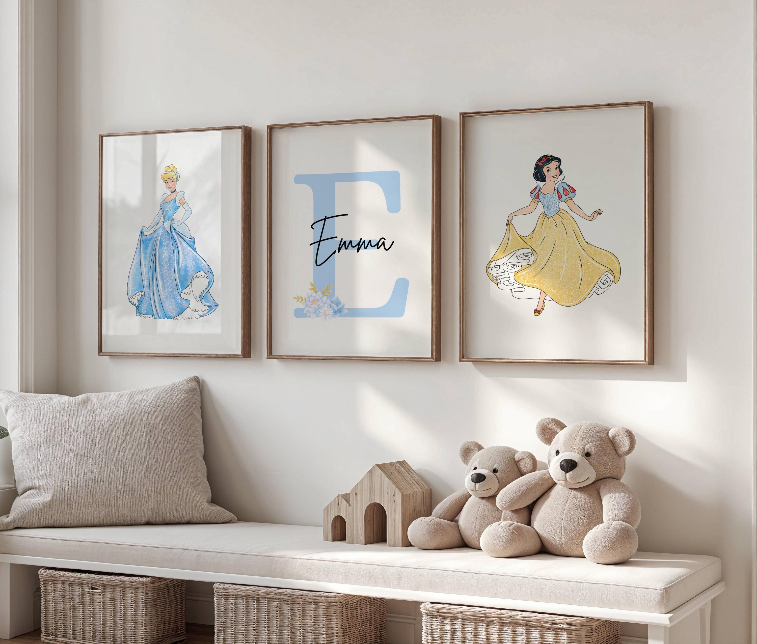 Disneyland Princess Castle Wall Art - Etsy UK