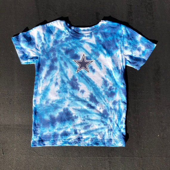 tie dye cowboys shirt
