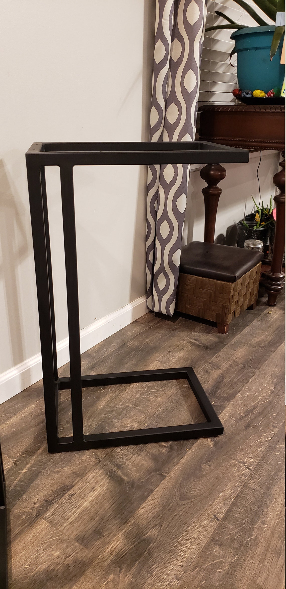 DIY Custom Table / End Table Frame Only add Your Own Top Etsy