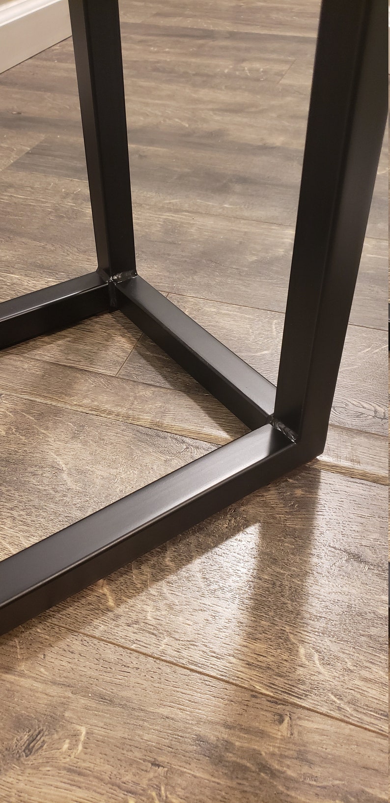 DIY Custom Table / End Table Frame Only add Your Own Top Etsy