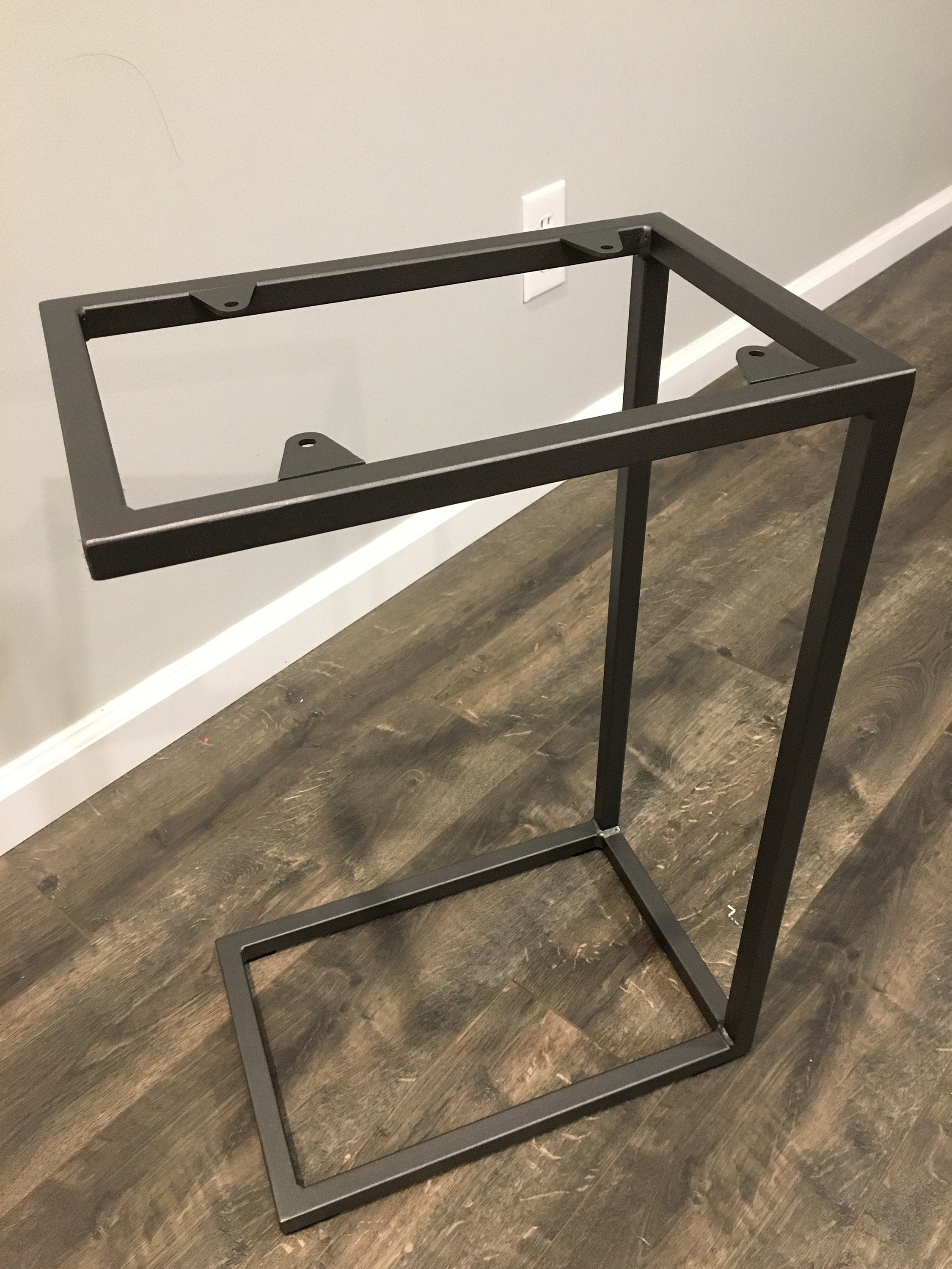 DIY Custom Table / End Table Frame Only add Your Own Top Etsy