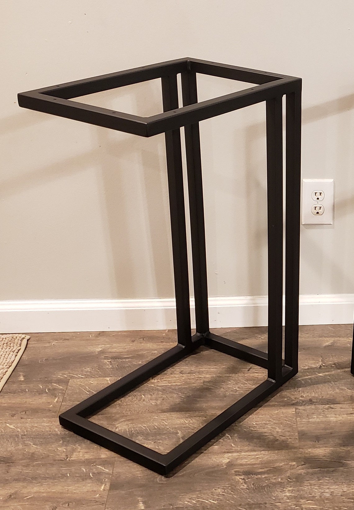 DIY Custom Table / End Table Frame Only add Your Own Top Etsy