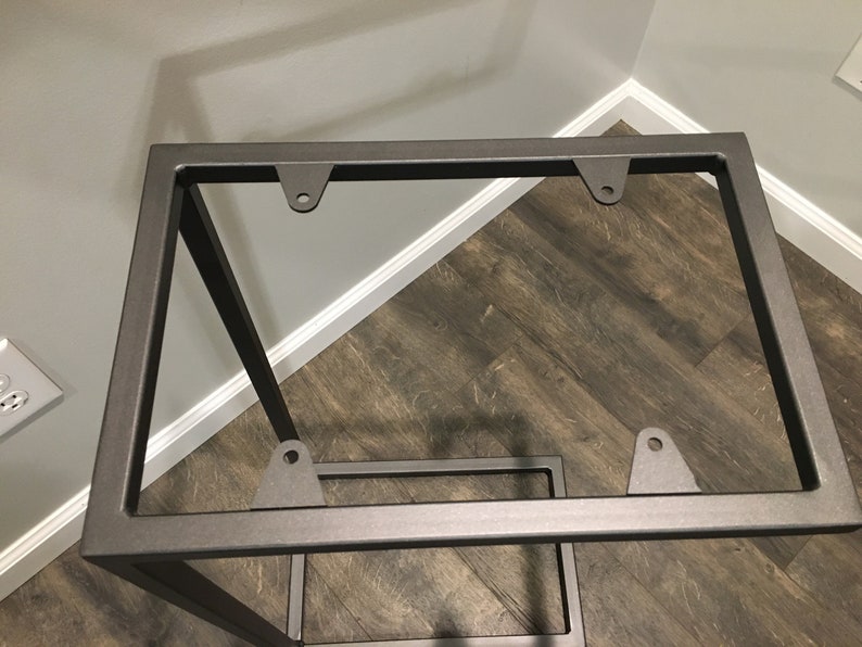 DIY Custom Table / End Table Frame Only add Your Own Top Etsy