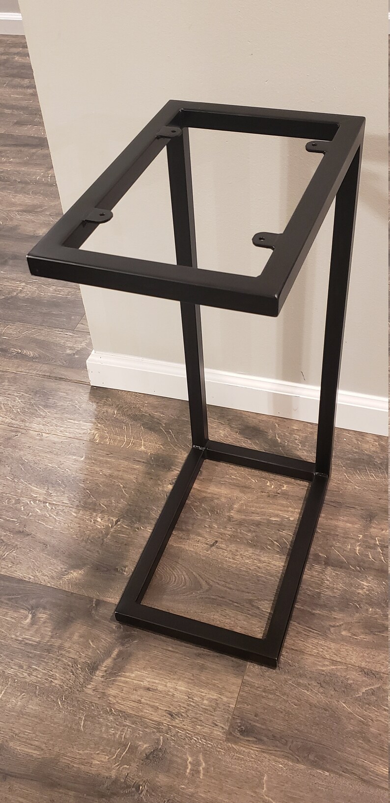 DIY Custom Table / End Table Frame Only add Your Own Top Etsy