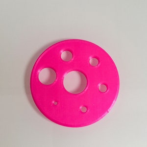 Spinning Diz With 7 Holes for Wool Roving - Spinning Yarn - Carding - Diz To Make Roving - Wool Diz - Plastic- 3D printed - Homemade