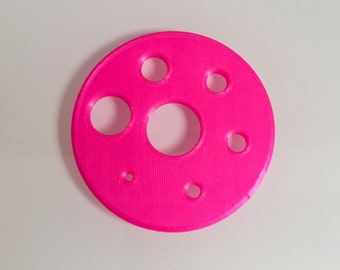 Spinning Diz With 7 Holes for Wool Roving - Spinning Yarn - Carding - Diz To Make Roving - Wool Diz - Plastic- 3D printed - Homemade