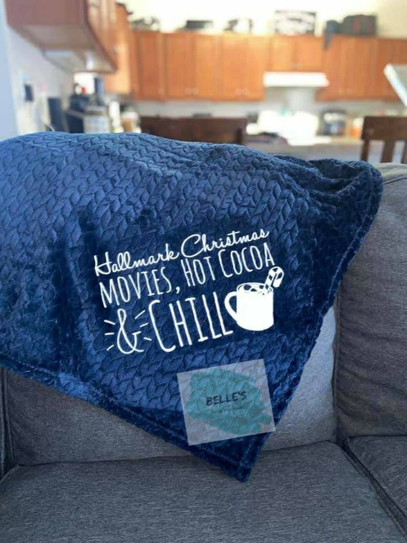 Christmas Movie Watching Blanket Christmas Blanket Xmas Etsy