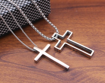 Matching cross necklaces discount